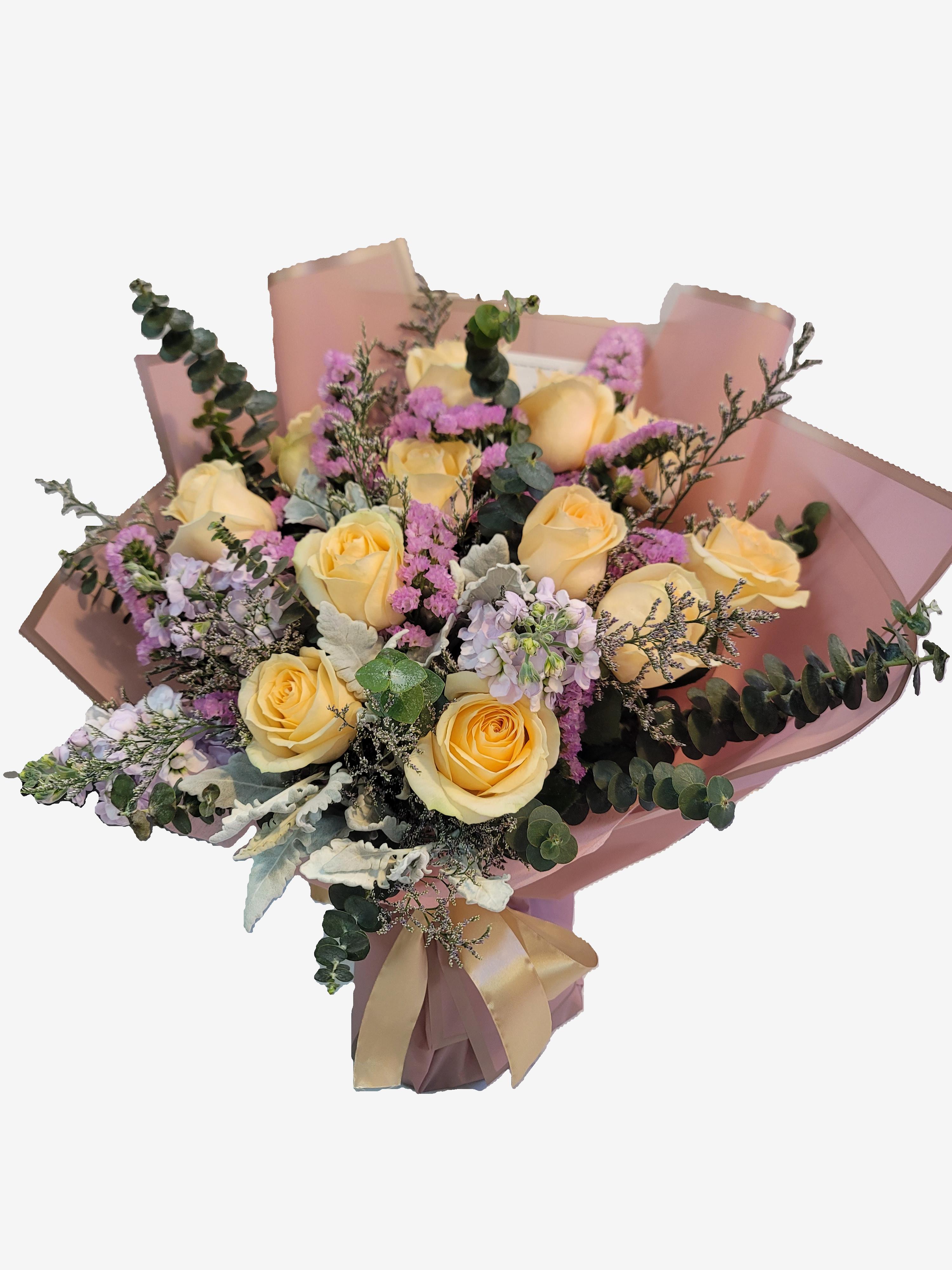 Rose Bouquet 11 (choose your favorite color)