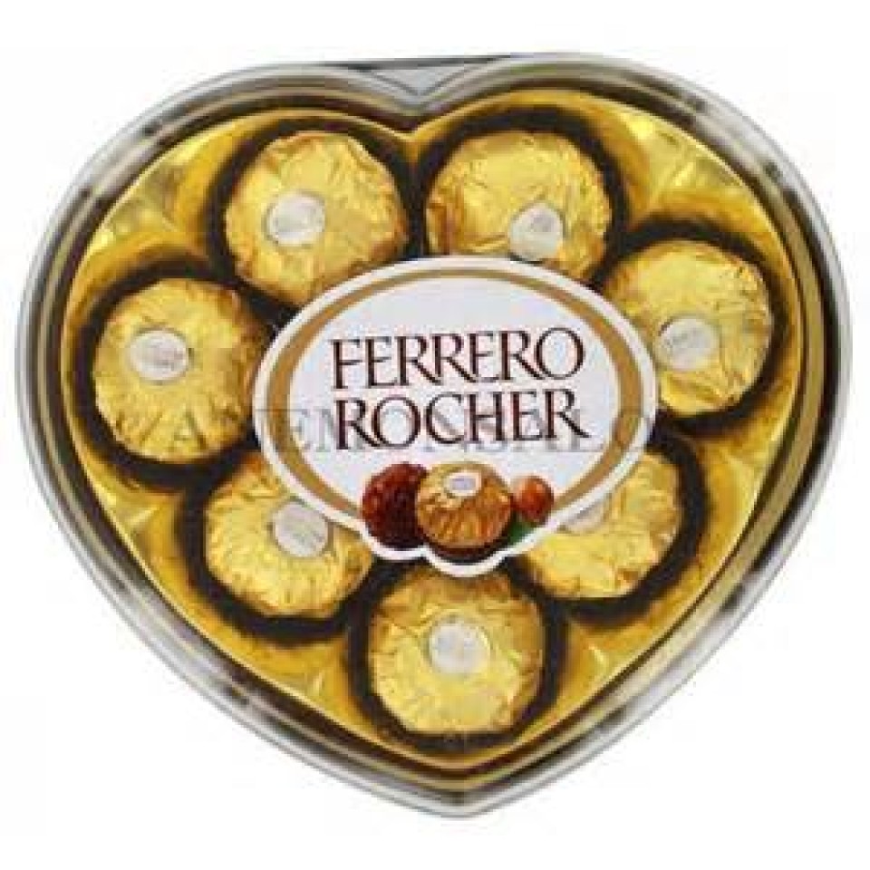 Ferrero Rocher Chocolate Heart Shape T8