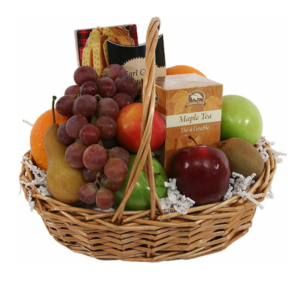 Get Well Fruits and Gourmet Basket